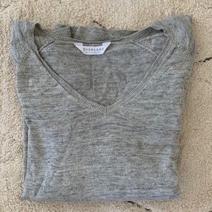 Everlane lightweight linen sweater - Large